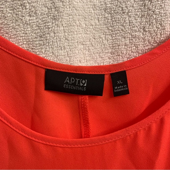 APT 9 Flowy coral adjustable tank | XL - Picture 2 of 6
